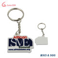 Preiswertes kundenspezifisches afrikanisches PVC Keychain für Geschenk (LM1811)